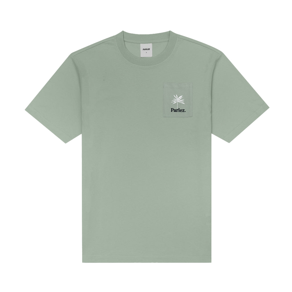 Parlez Areca Pocket T Shirt - Sea Mist - main