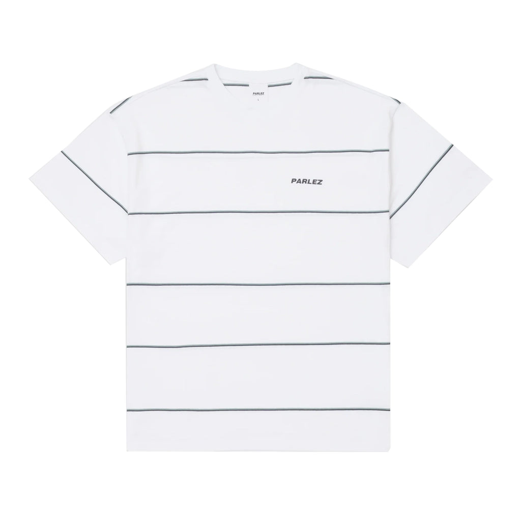 Bataka Oversized Stripe T Shirt - White - main