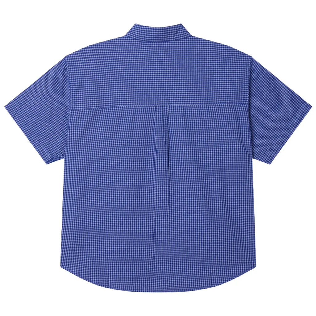 Bigwig Frank Woven S/S Shirt in Surf Blue Multi by Obey | Bored of