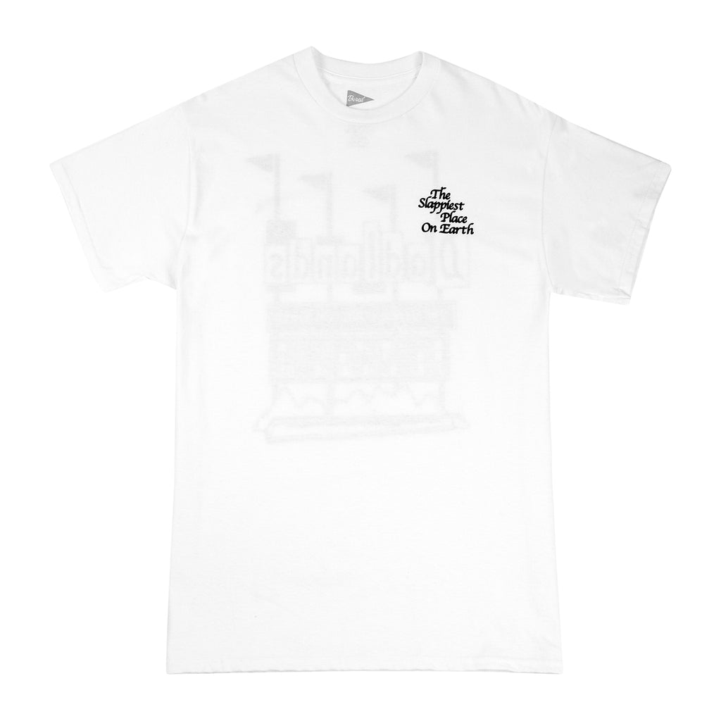 Bored X Dadlands T Shirt - White - front