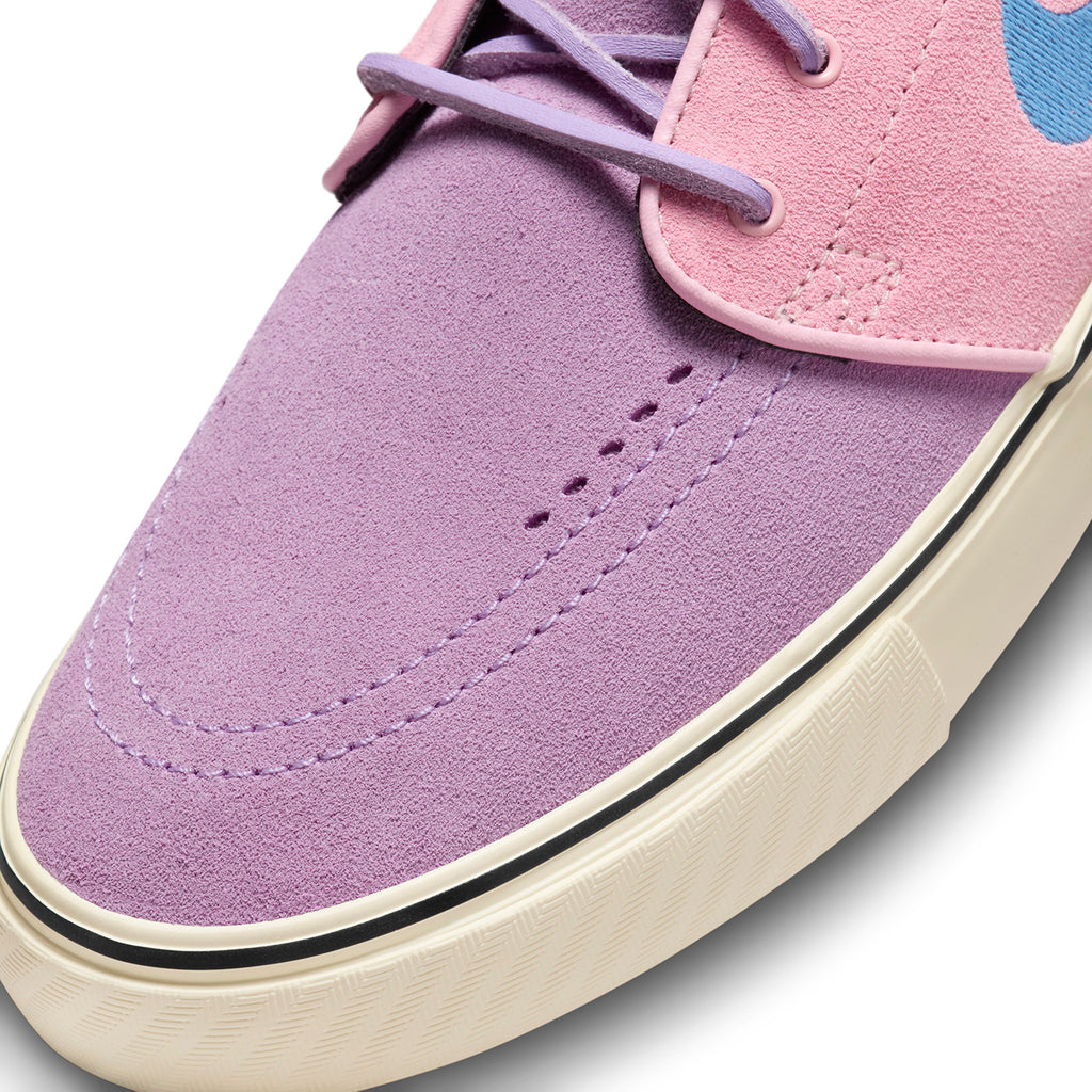 Nike SB Zoom Janoski OG+ Shoes - Lilac / Noise Aqua - Med Soft Pink - toe