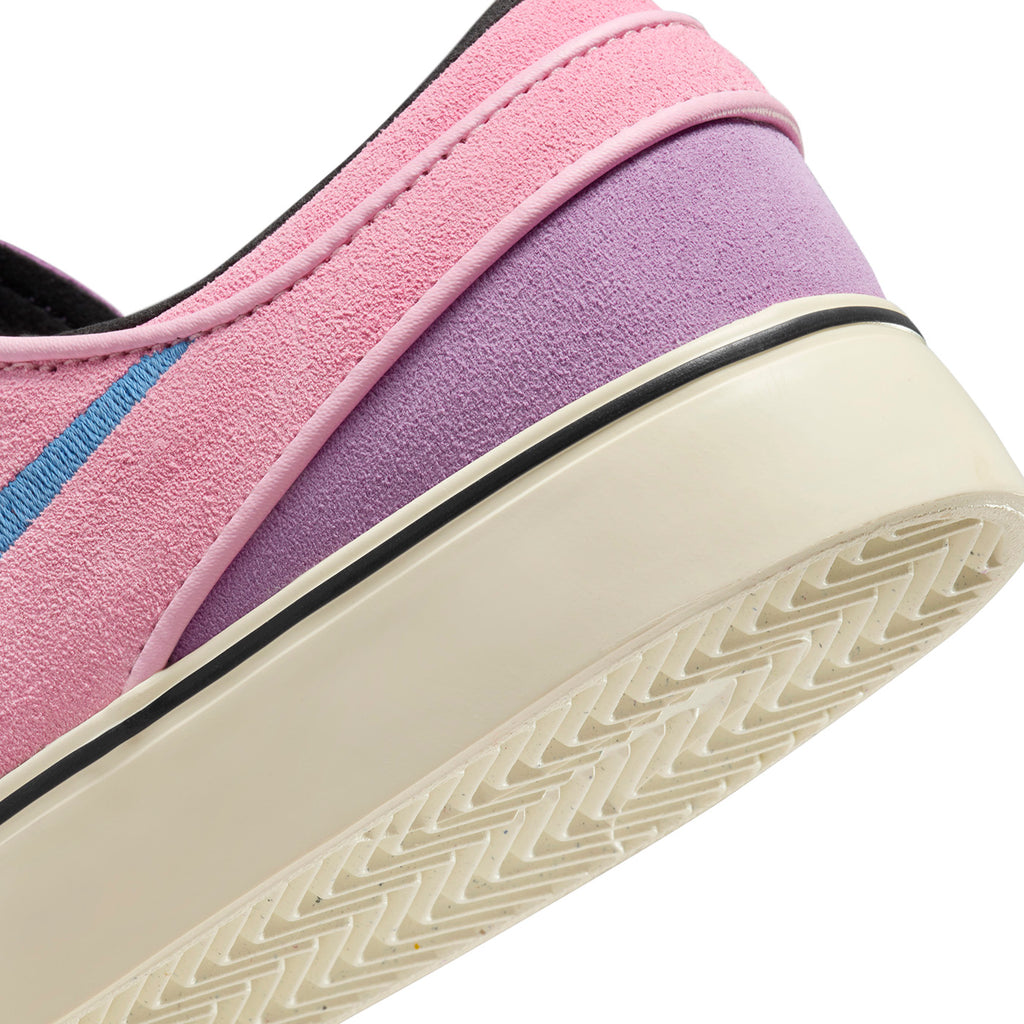 Nike SB Zoom Janoski OG+ Shoes - Lilac / Noise Aqua - Med Soft Pink - heel