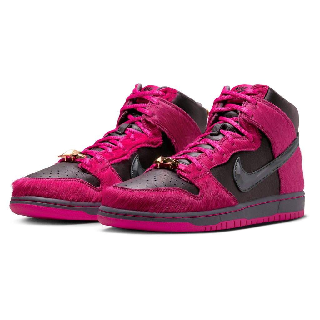 Nike SB Dunk High QS x Run The Jewels in Active Pink Black