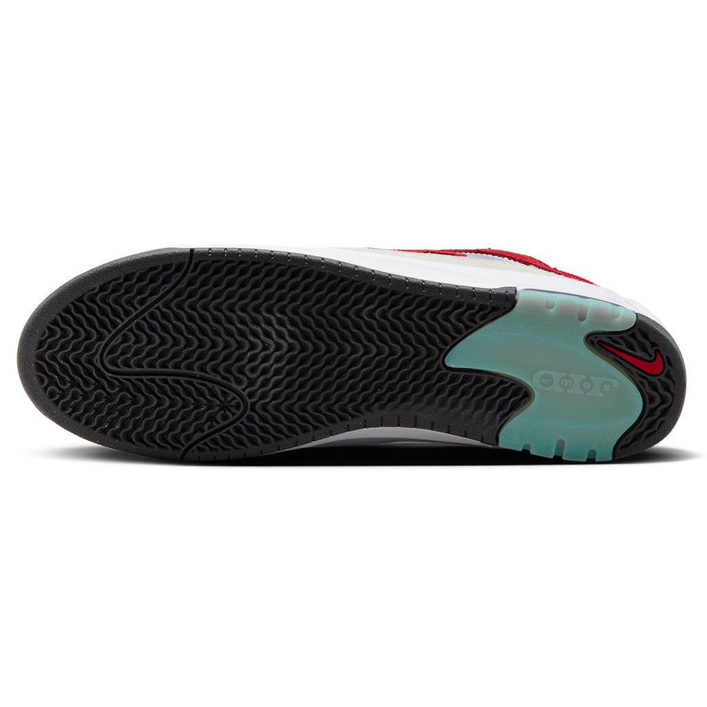 Nike SB Air Max Ishod Shoes - White / Varsity Red - Summit White