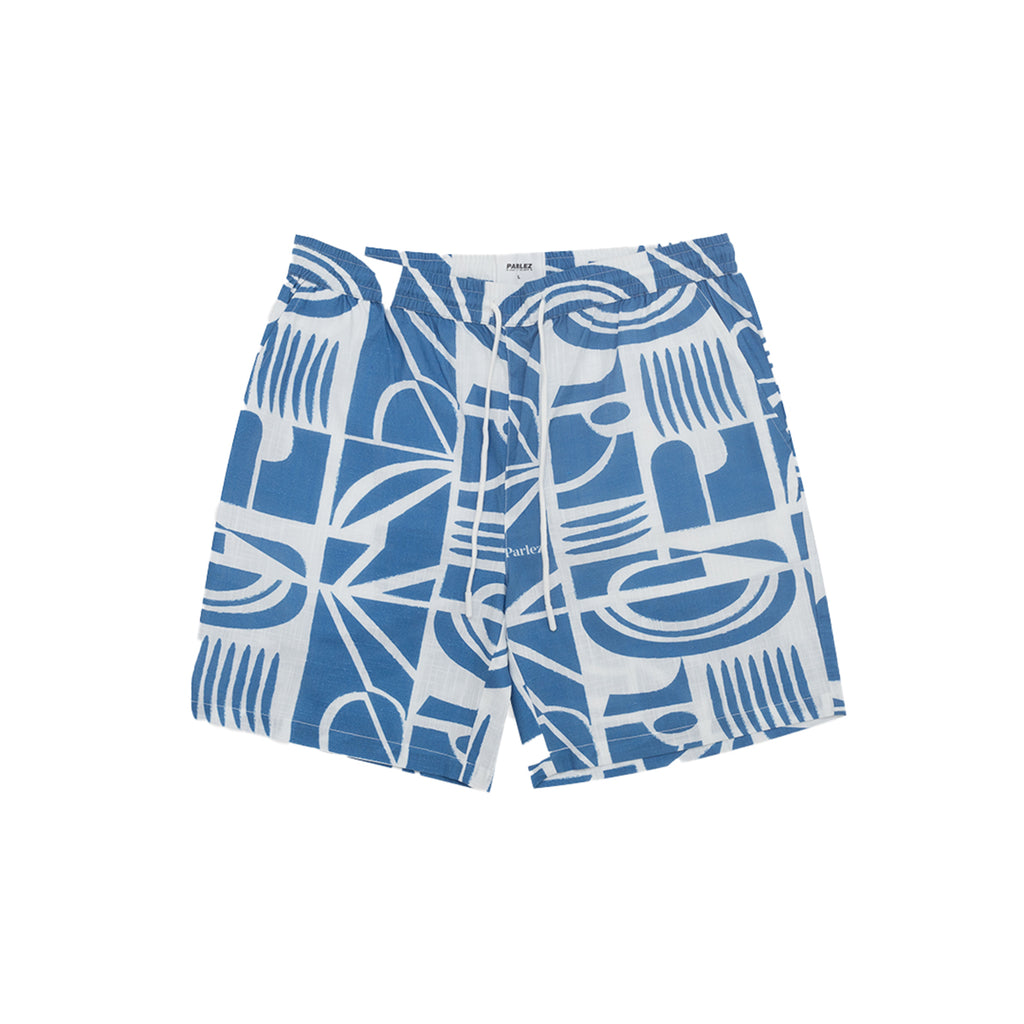 Parlez Link Cuban Shorts - Ocean Blue - main