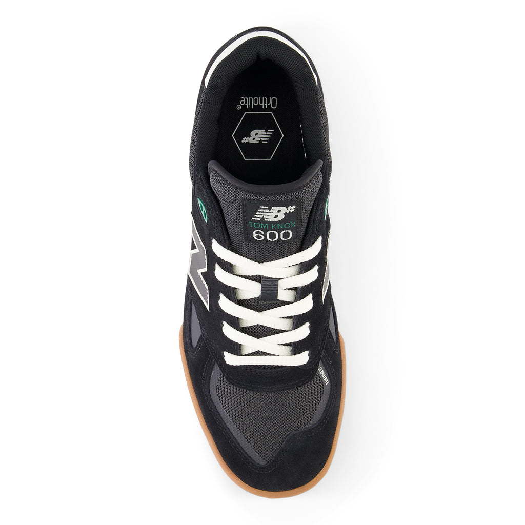 New Balance Numeric NM600 Tom Knox Shoes - Black / White