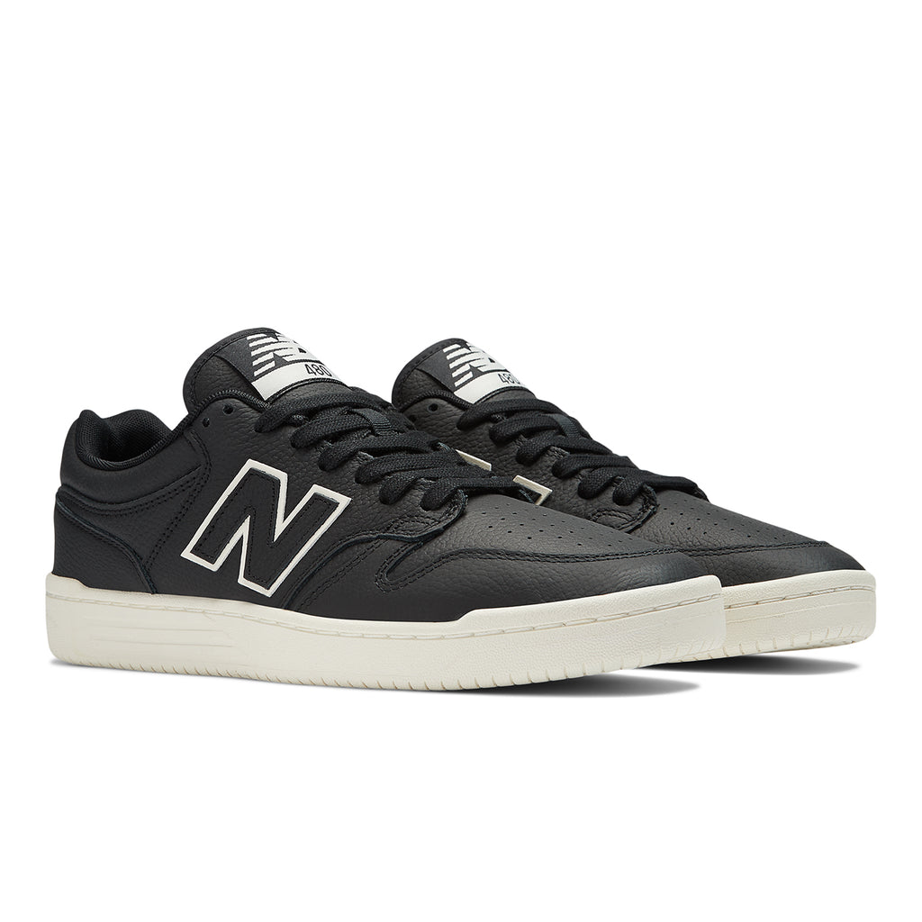 New Balance Numeric NM480 Shoes - Black / Sea Salt - pair