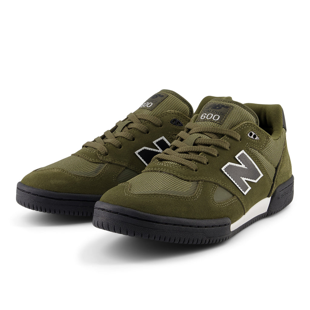 New Balance Numeric NM600 Tom Knox Shoes - Olive - pair