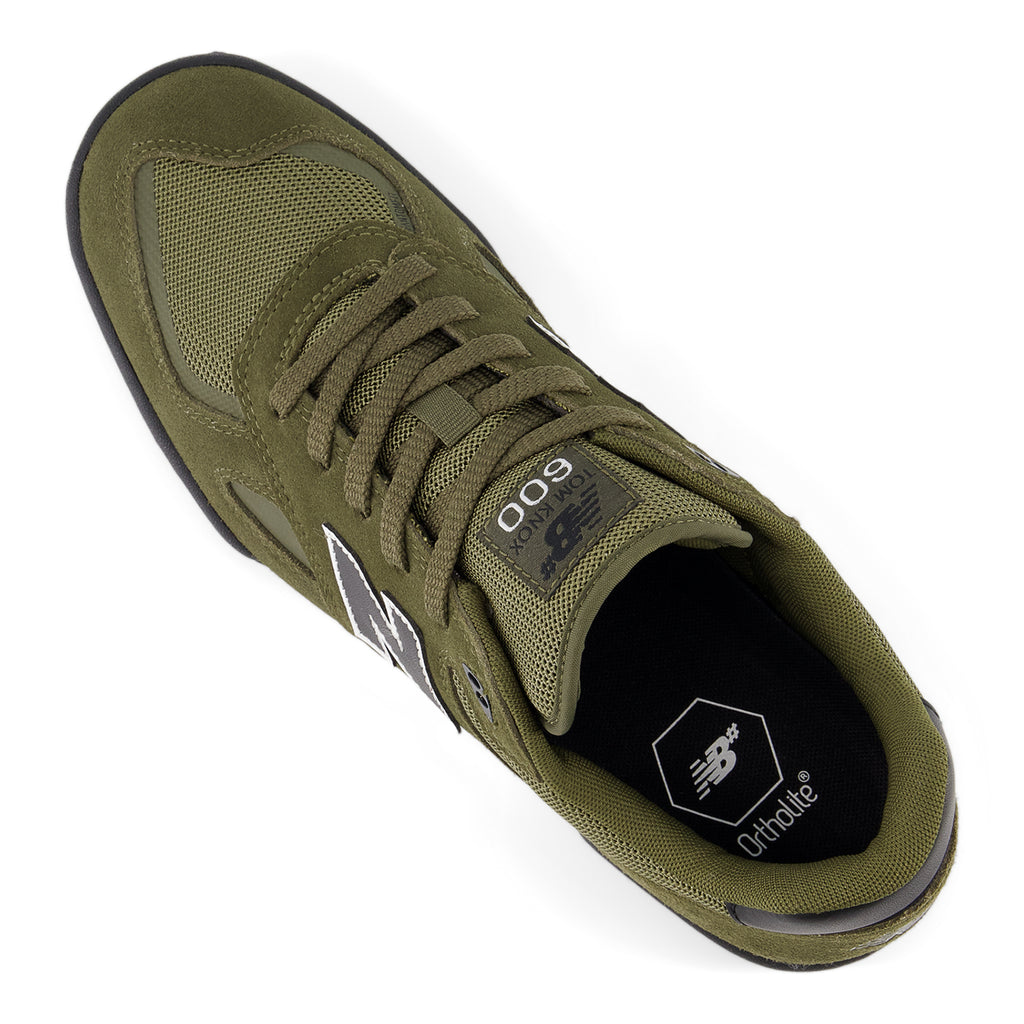 New Balance Numeric NM600 Tom Knox Shoes - Olive - top2