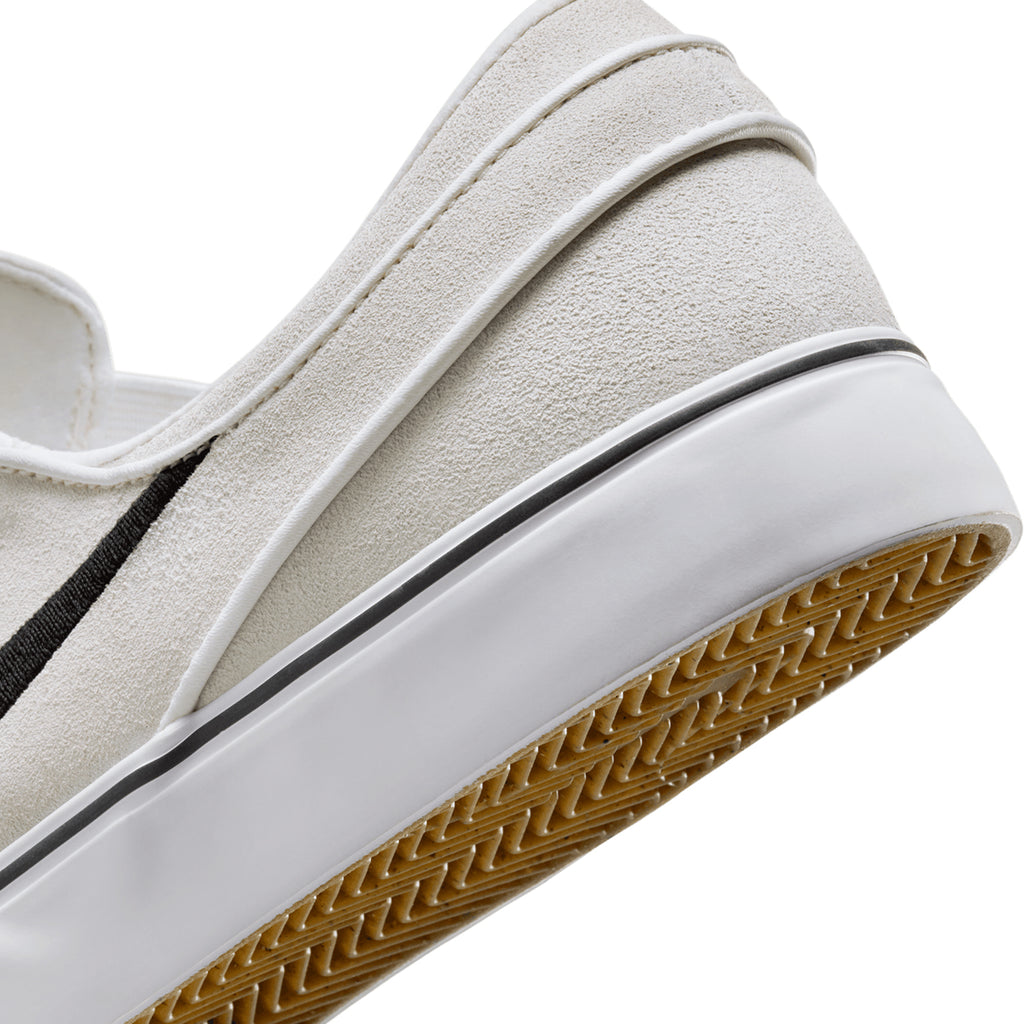 Nike SB Zoom Janoski Slip RM Shoes - Summit White / Black - Summit White - White - heel