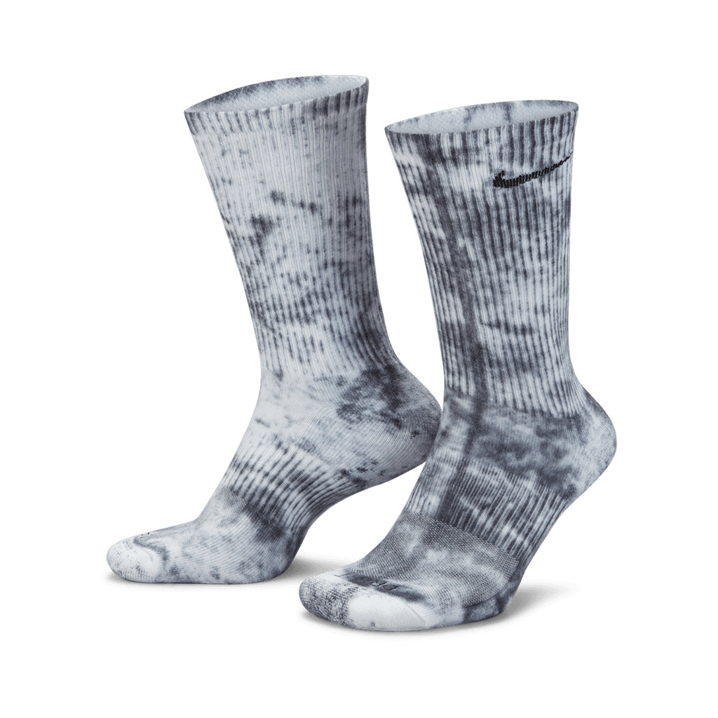 Nike Everyday Plus Cushioned 2 Pack  Tie Dye Crew Socks - Multicolour Grey
