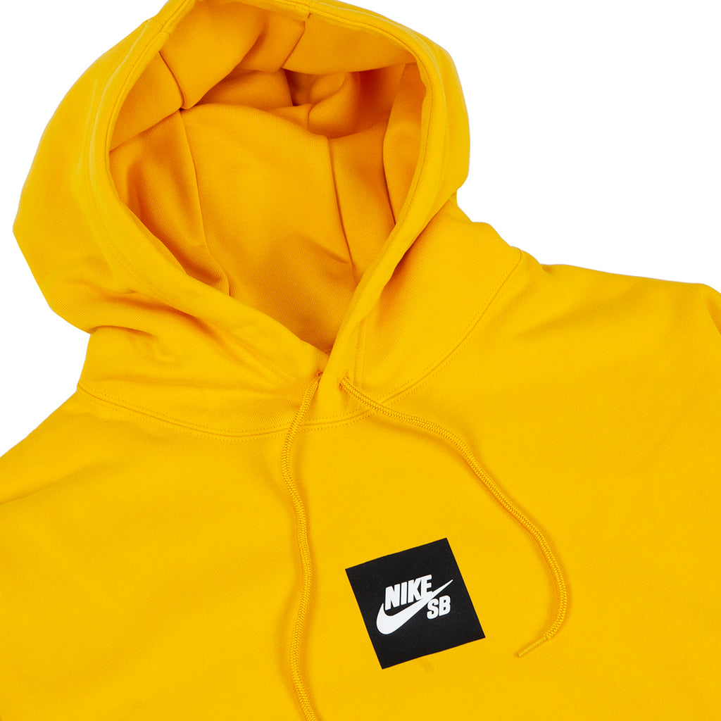 Nike SB Box Logo Hoodie - University gold - front