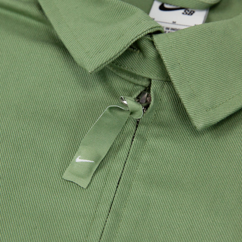 Nike SB Woven Twill Premium Jacket - Oil Green - zip