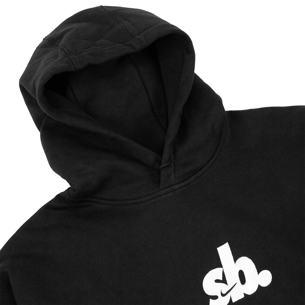 Nike SB Embroidered Logo Hoodie - Black - front