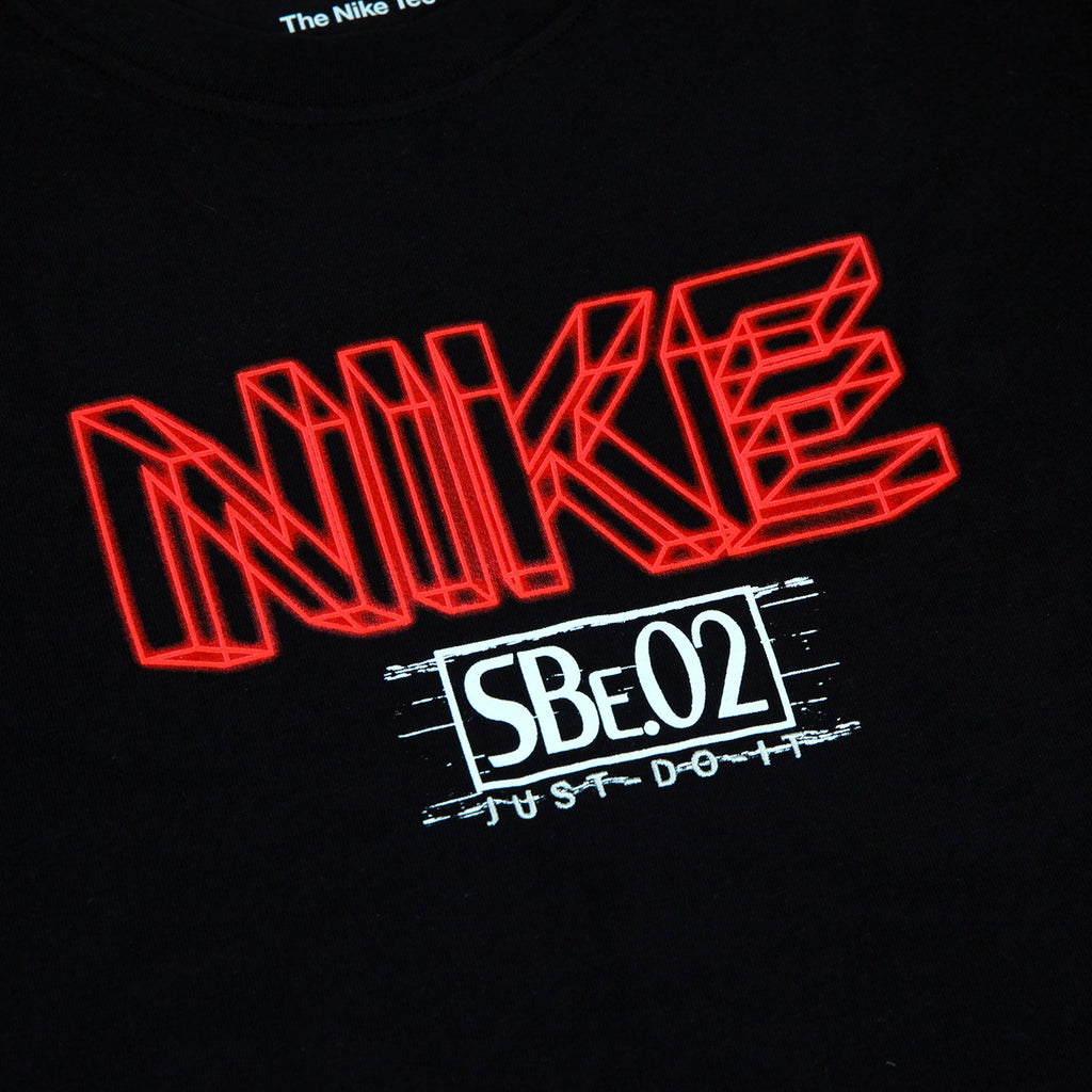 Nike SB Video T Shirt - Black - closeup