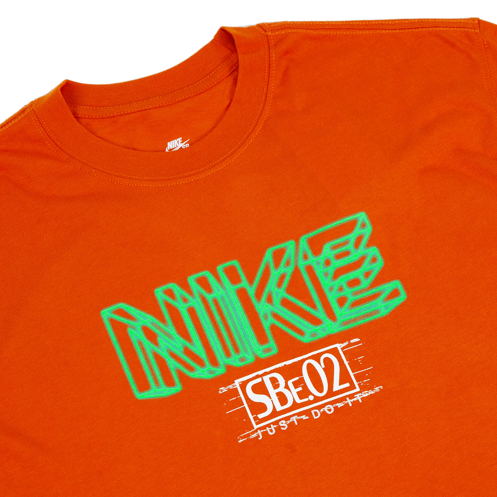 Nike SB Video T Shirt - Campfire Orange - front