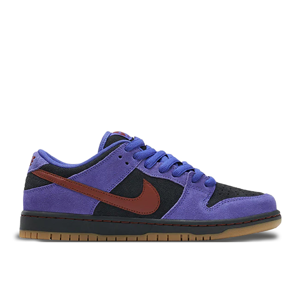 Dunk Low Pro Shoe in Persian Violet Cinnamon Off Noir by Nike