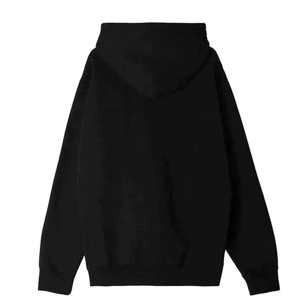 Obey Clothing Icon Extra Heavy Hoodie - Black - back