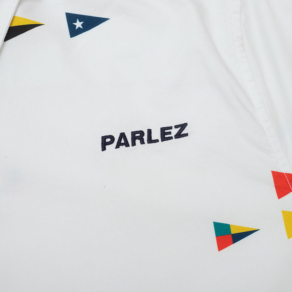 Parlez Topaz S/S Shirt - White - closeup