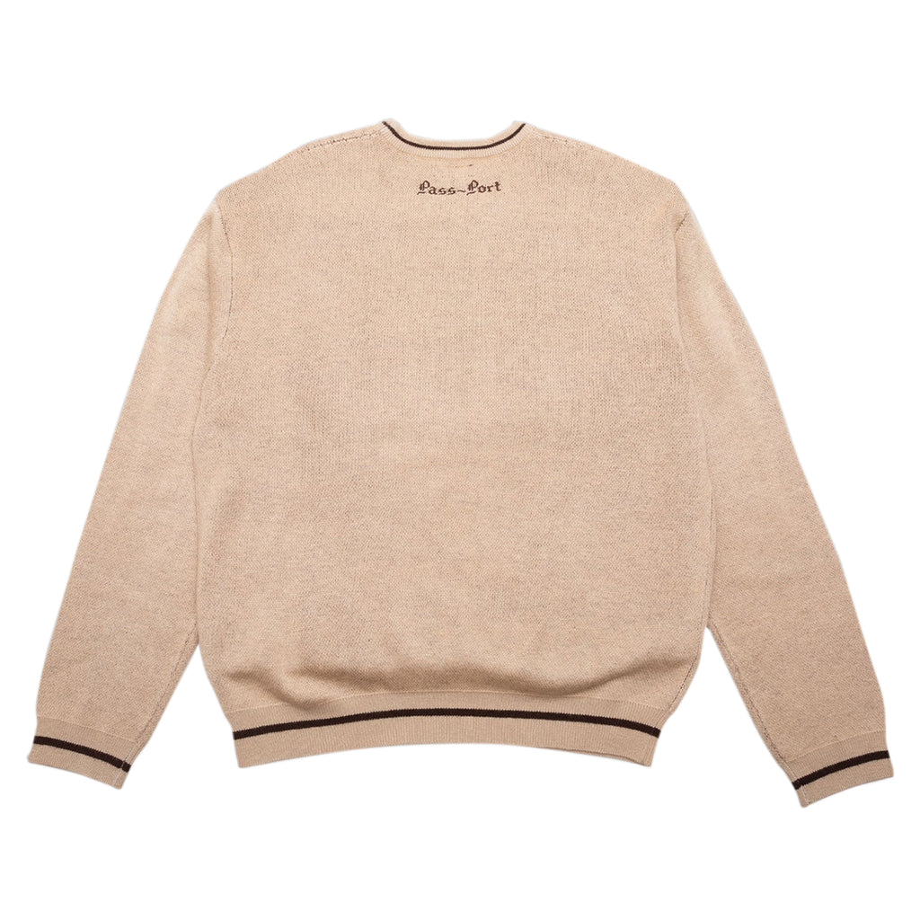 PASS~PORT Kings x Fountain Mohair Sweater - Cream