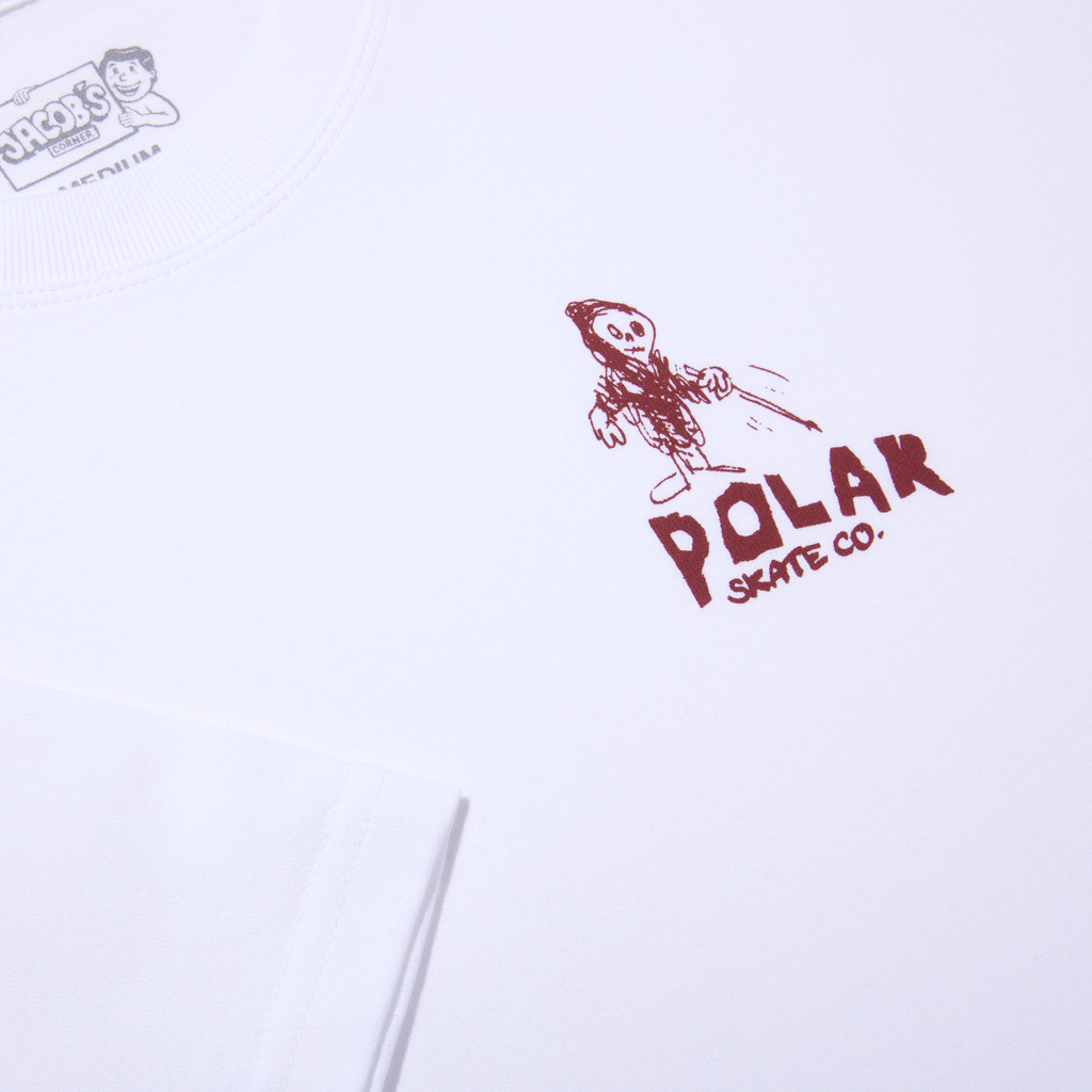 Polar Skate Co Reaper T Shirt - White