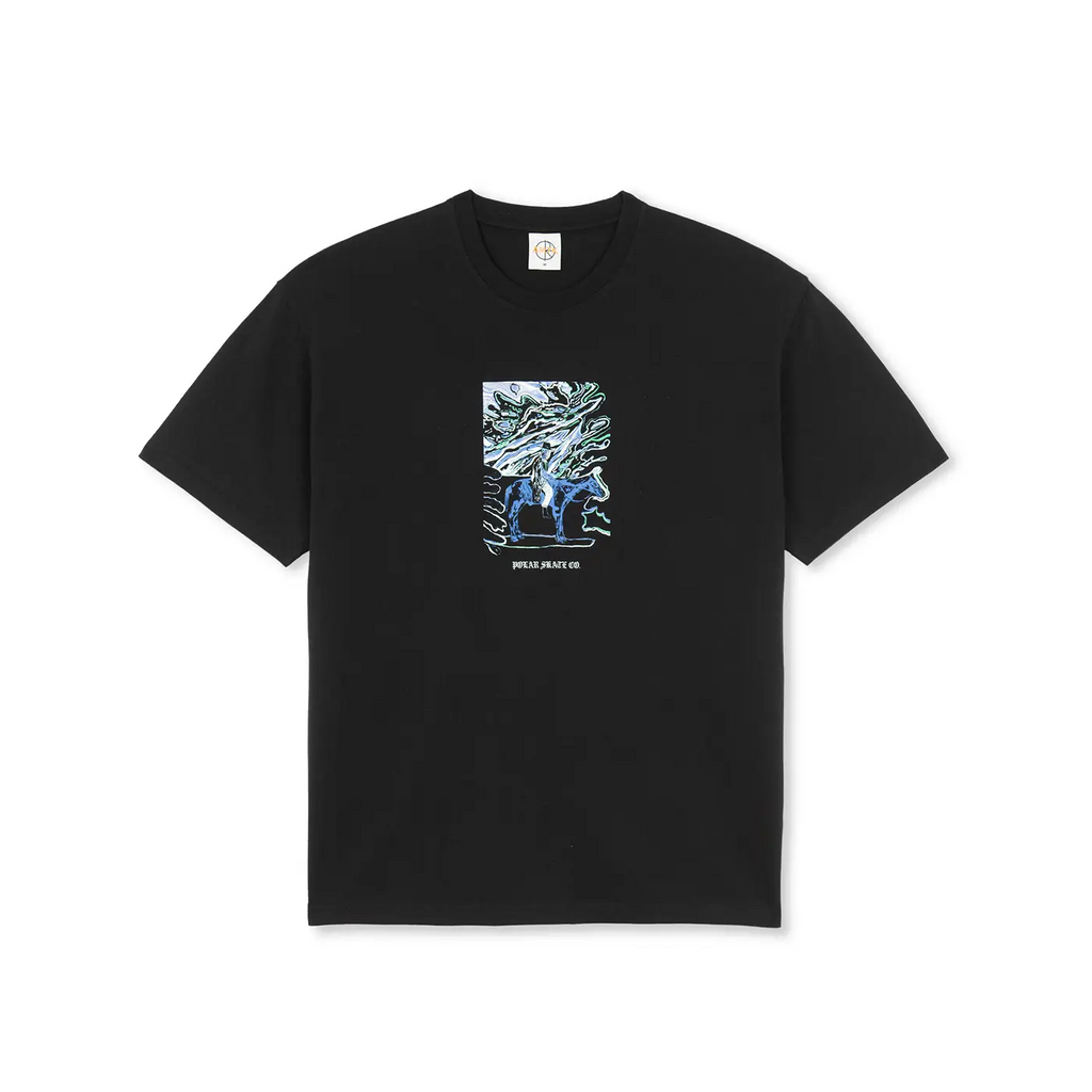 Polar Skate Co Rider T Shirt - Black