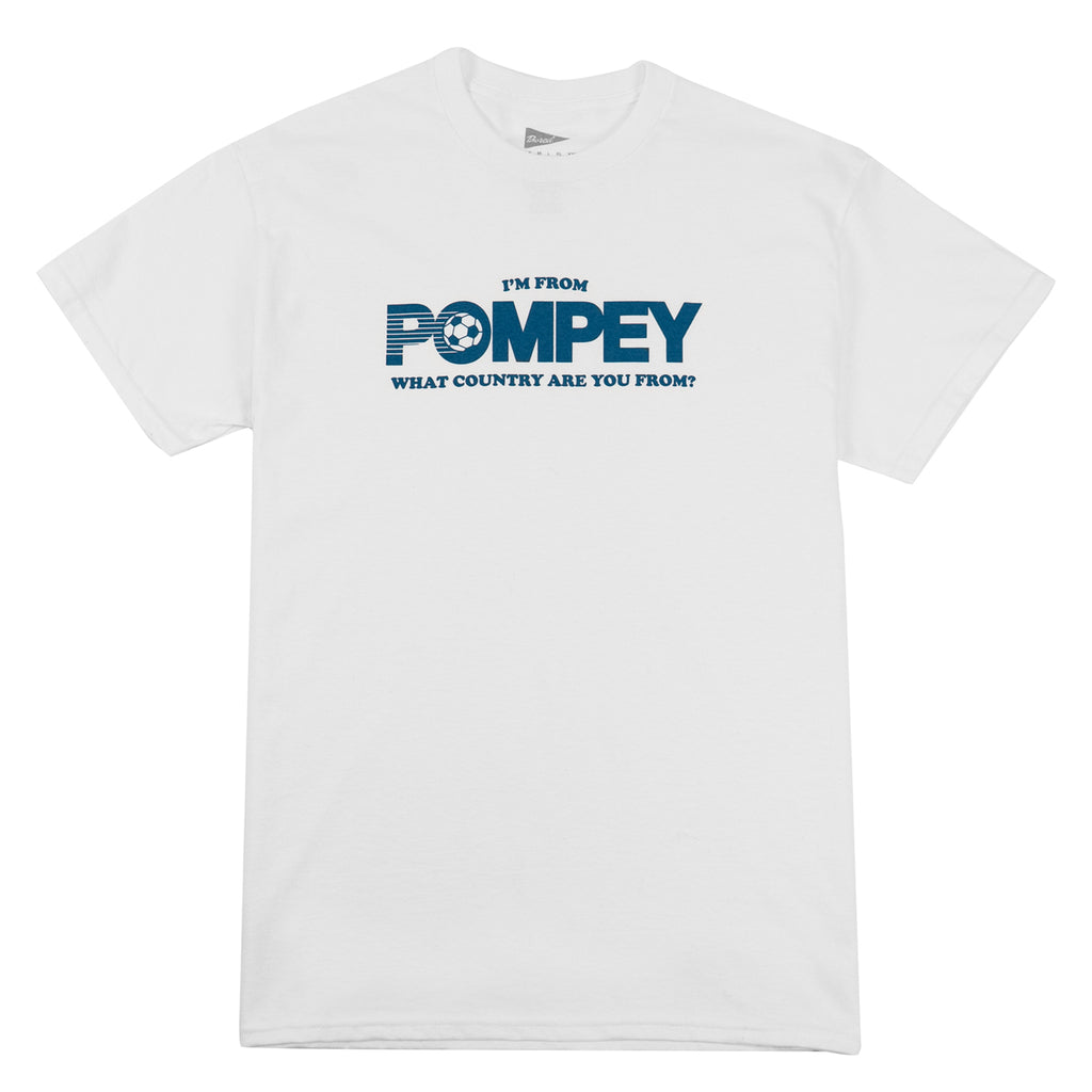 I'm From Pompey T Shirt - White - main