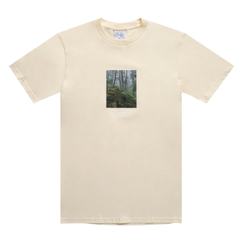 Sci-Fi Fantasy Forest T Shirt - Natural
