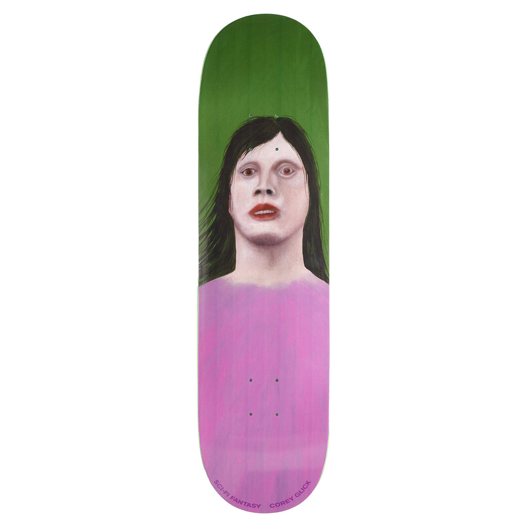 Sci-Fi Fantasy Glick Portrait Skateboard Deck - 8.5"