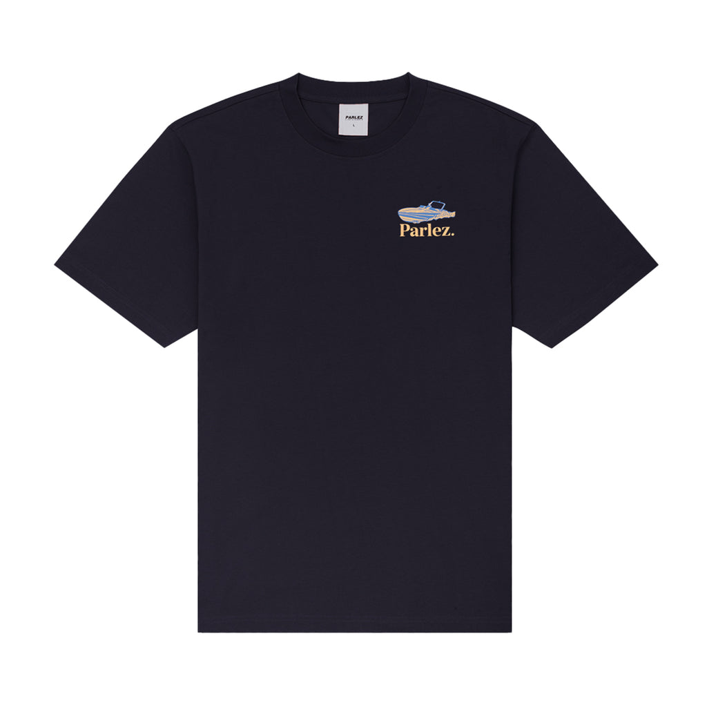 Parlez Sol T Shirt - Navy - front