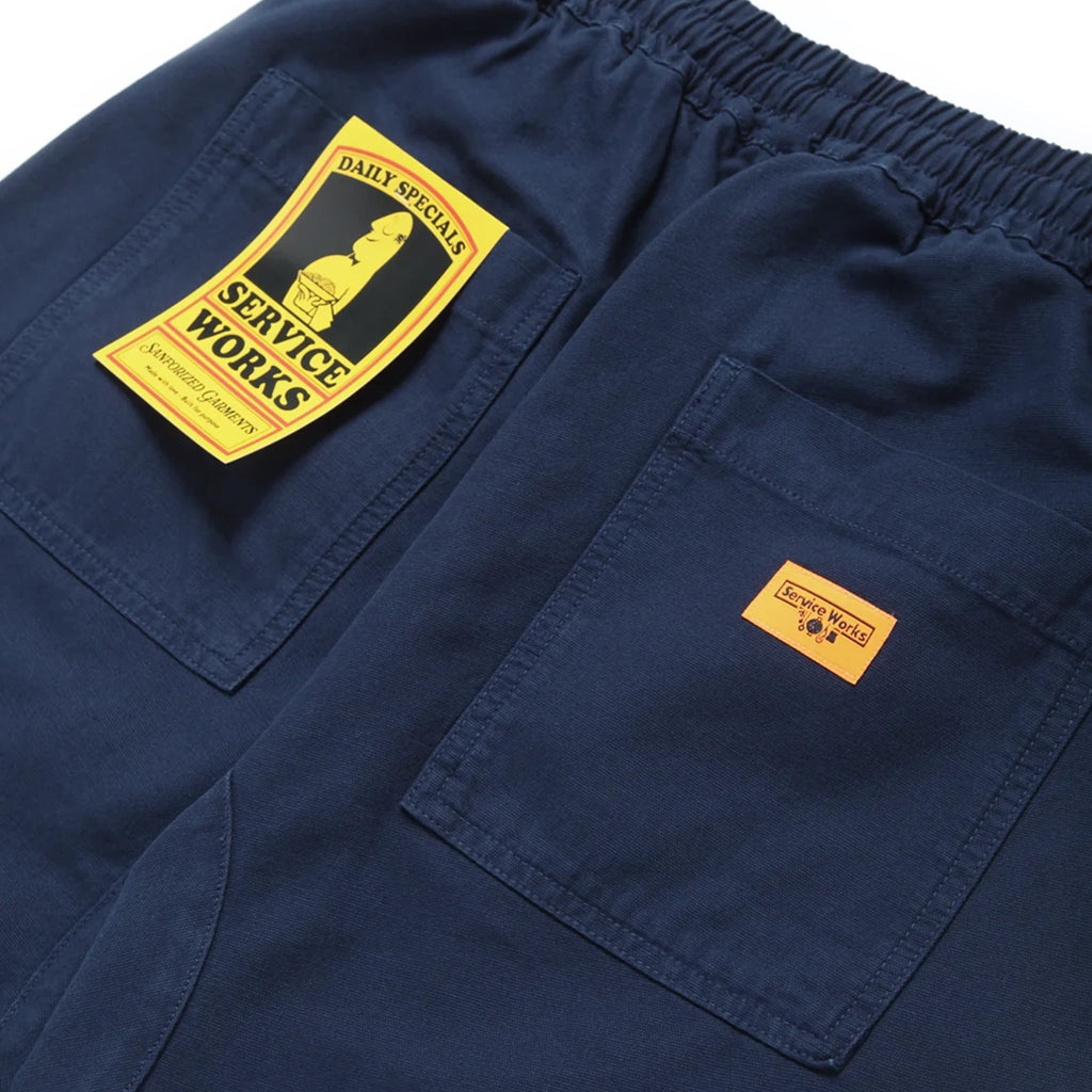 Service Works Canvas Chef Shorts - Navy