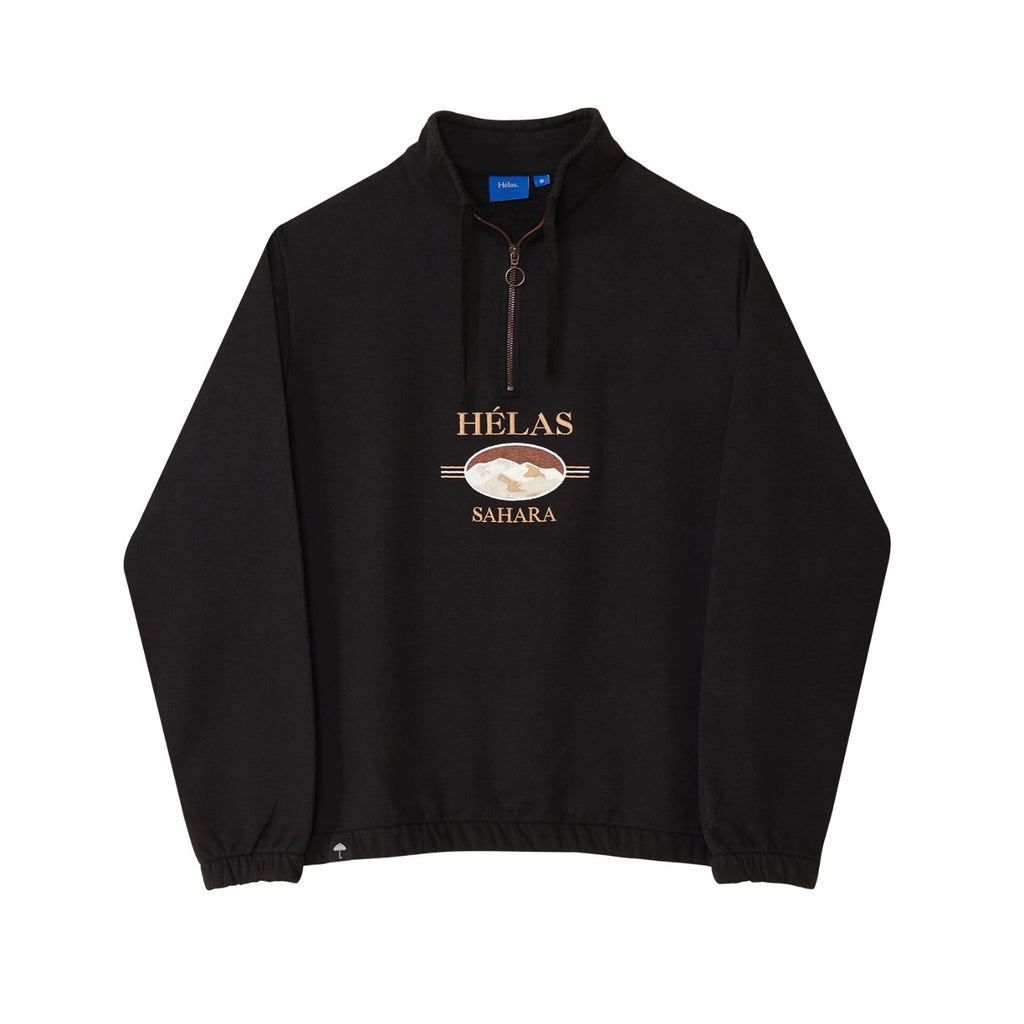 Helas Sahara Quarter Zip Pullover - Black