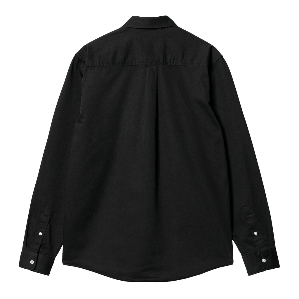 Carhartt WIP L/S Madison Shirt - Black / Wax