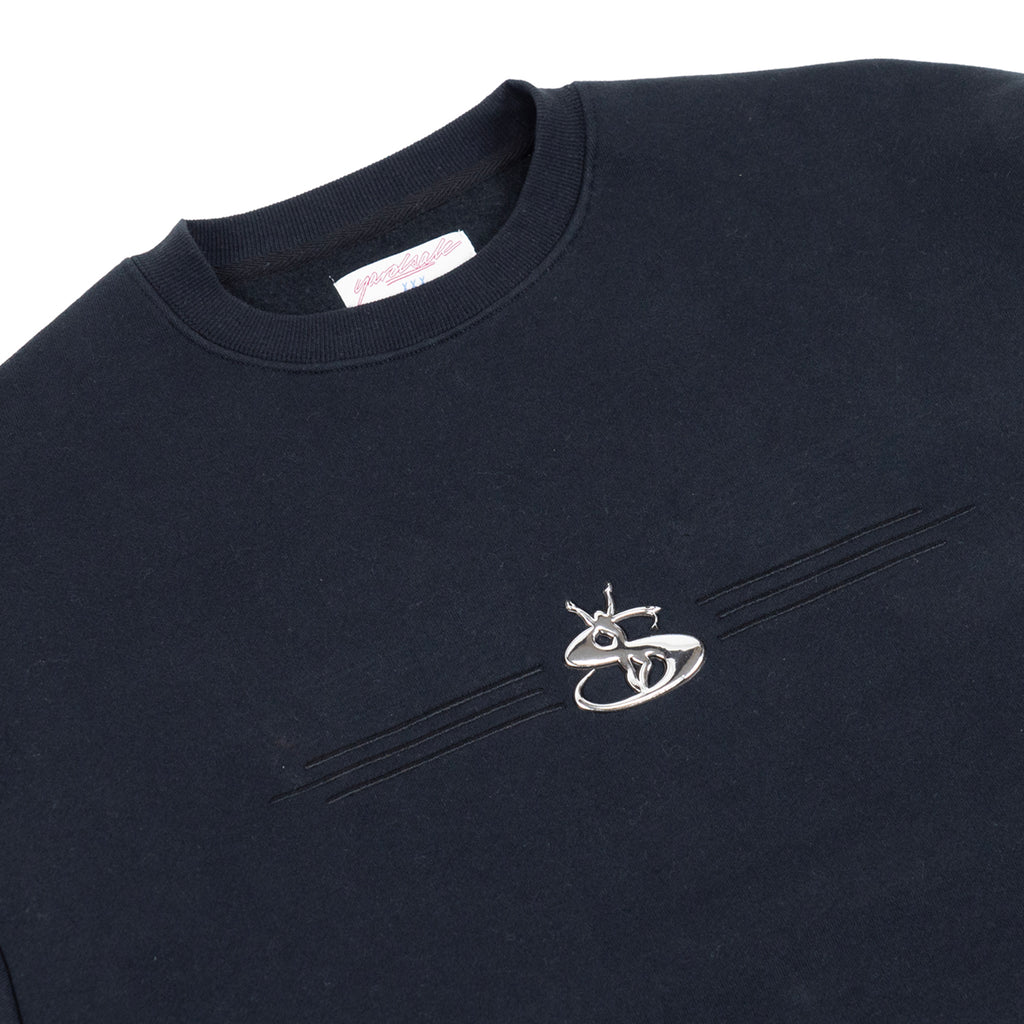 【YARDSALE】 Pearl Sweat - Anthracite Yardsale Heathered Phantasy Full Zip Sweatshirt - Black