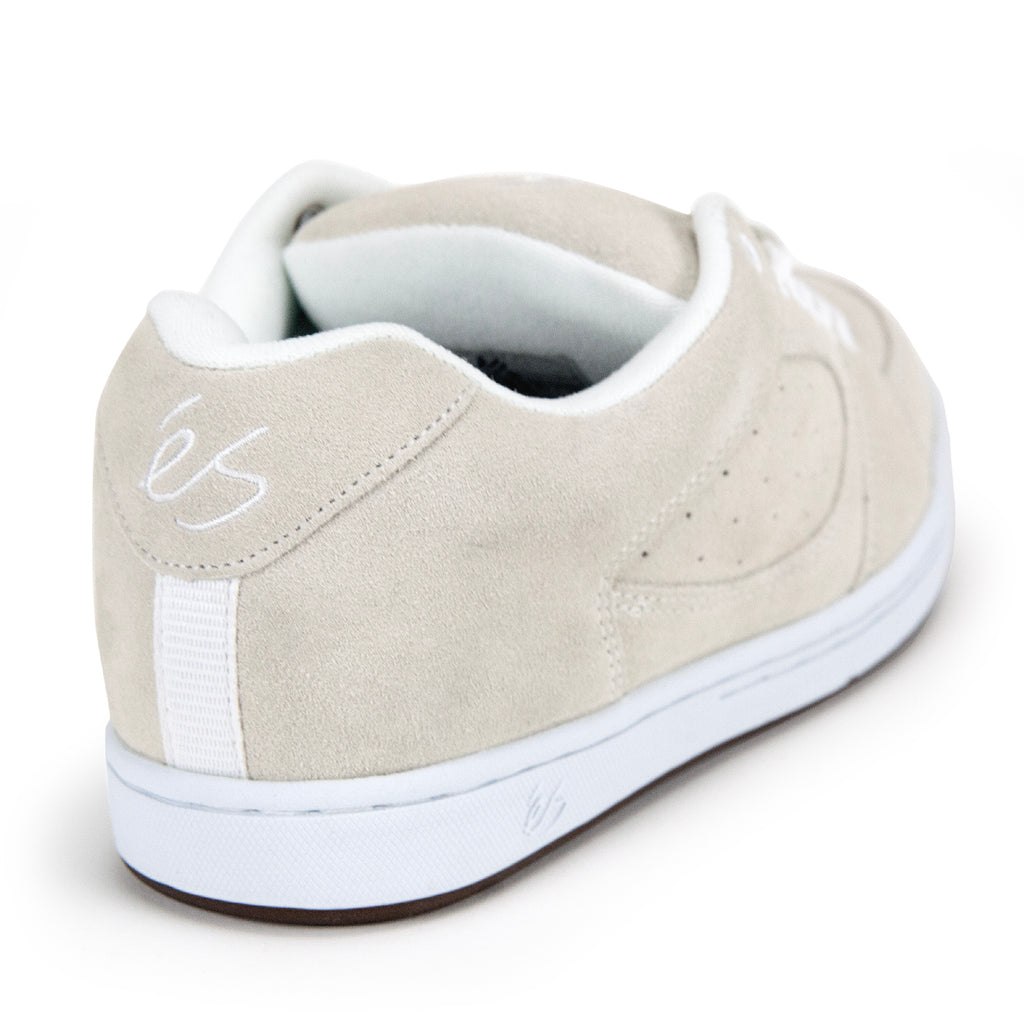 Accel OG Skate Shoes in White Gum by eS Footwear Bored of Southsea