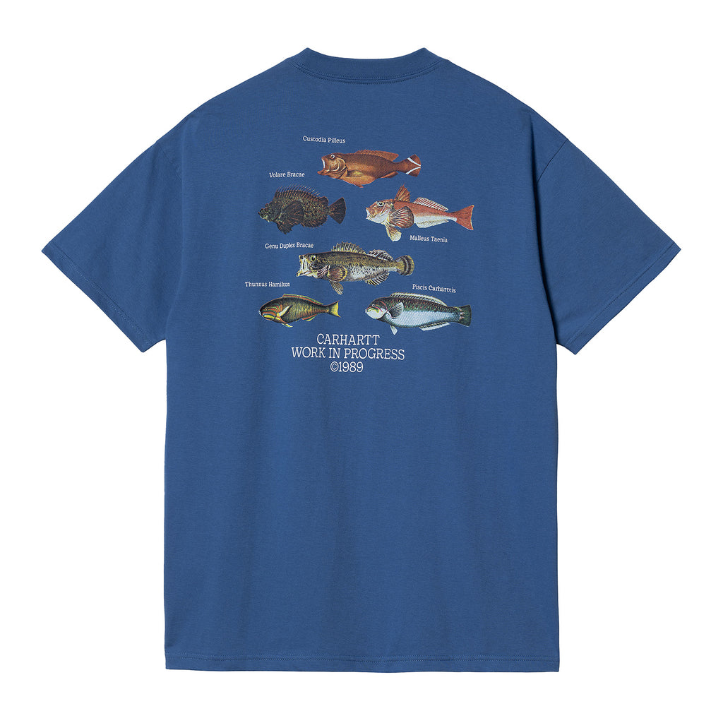 Carhartt WIP Fish T Shirt - Acapulco - back