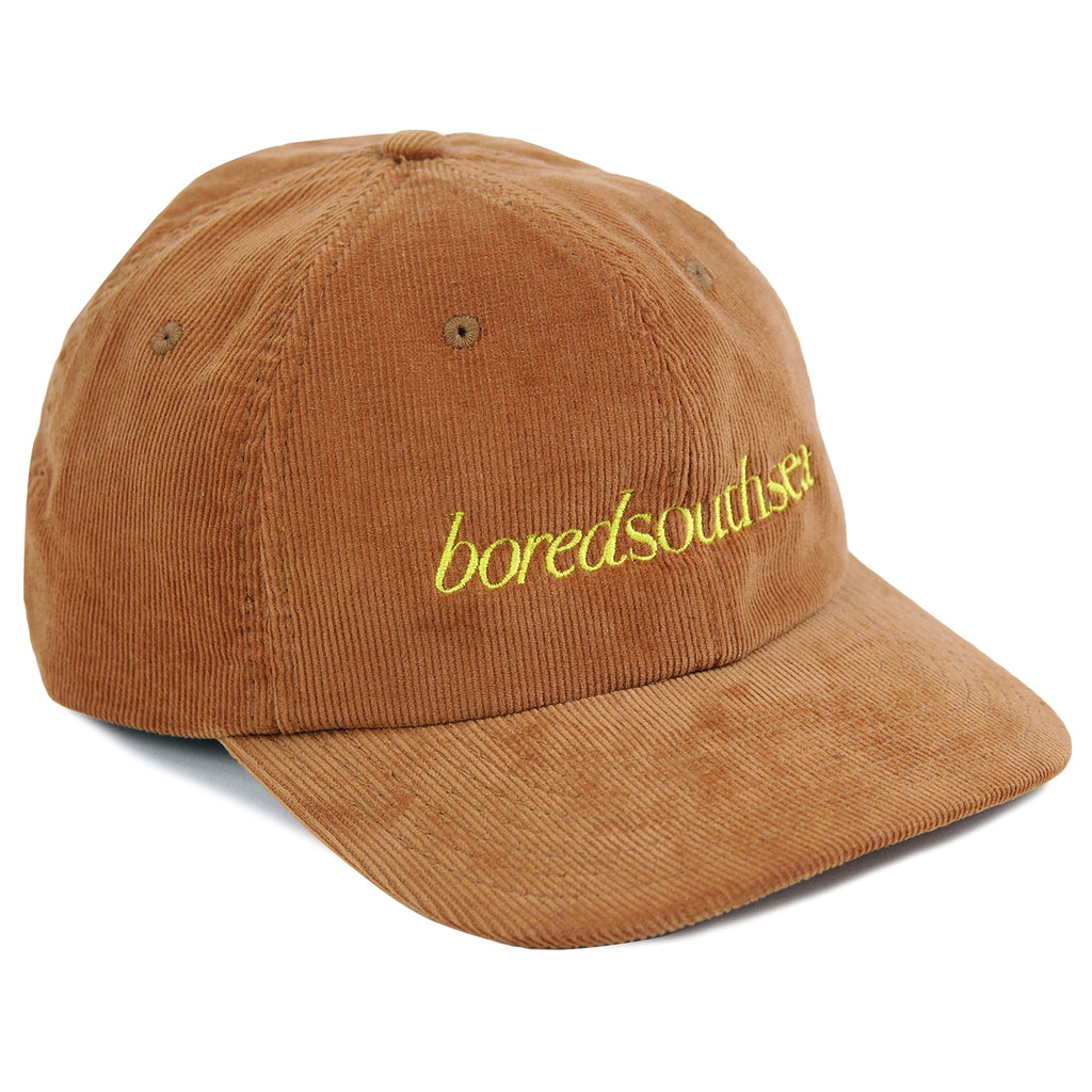 Bored of Southsea Hammer Cord Cap in Camel / Yellow