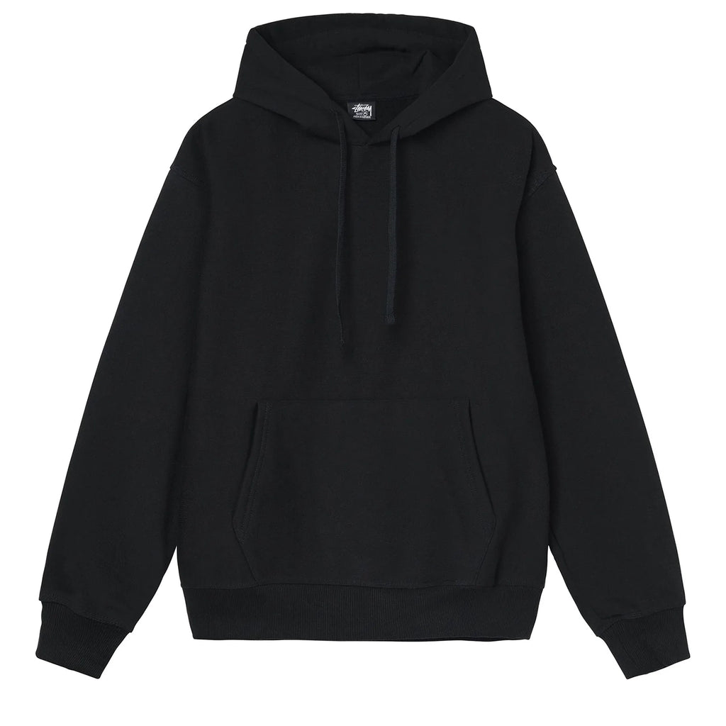 Back Hood App Hoodie In Black By Stussy Bored Of Southsea back-hood-app-hoodie-in-black-by-stussy-bored-of-southsea