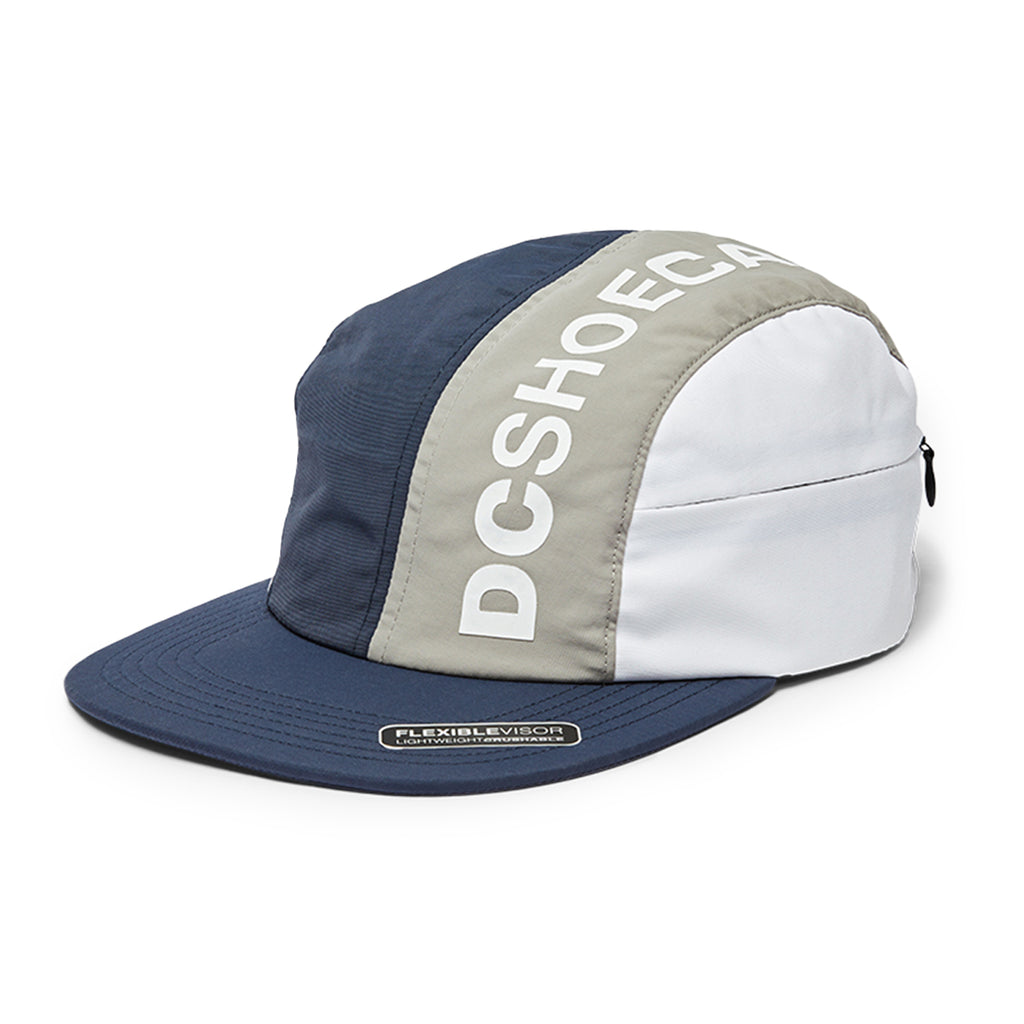 DC x Skateboard Cafe Cap in - Navy / White / Grey