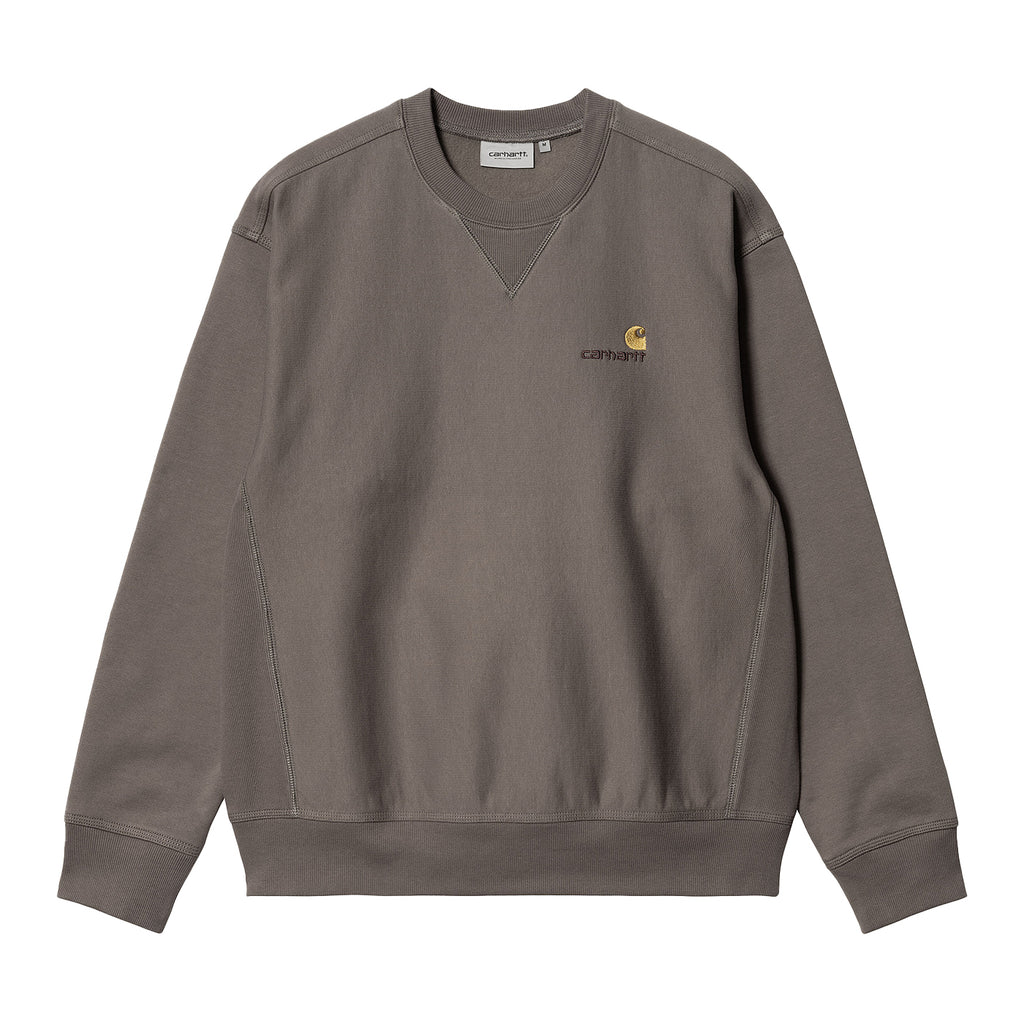 Carhartt WIP American Script Sweatshirt - Teide - front