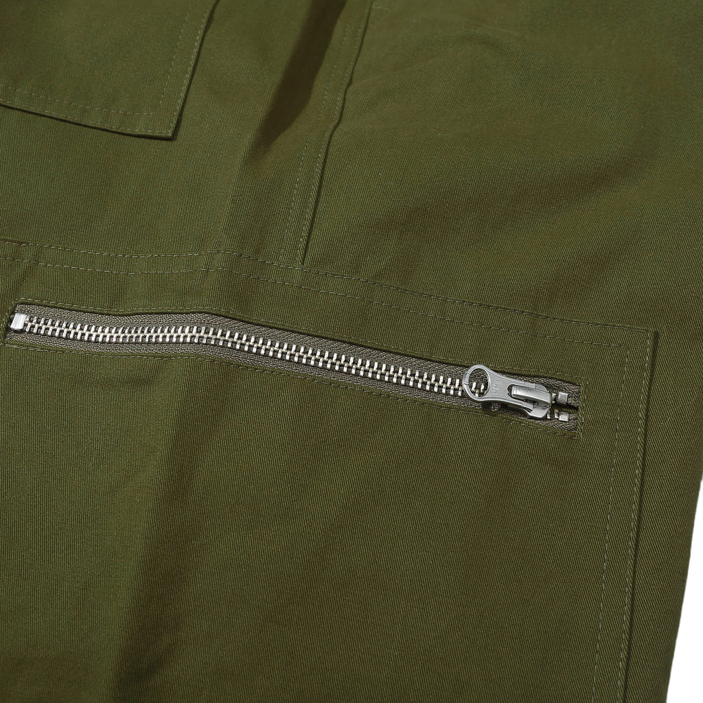 Helas Docky Cargo Pant - Khaki - zip pocket