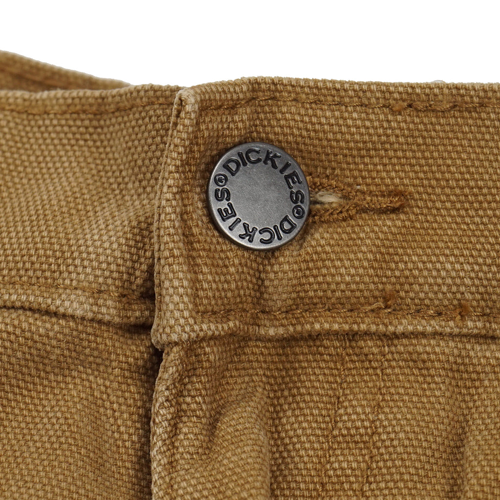 Dickies DC Carpenter Pant - Stone washed Duck Brown - button
