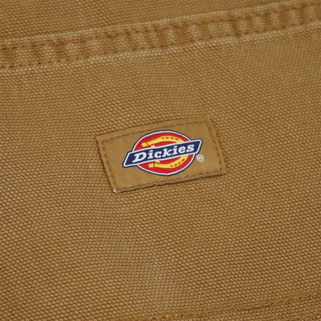 Dickies DC Carpenter Pant - Stone washed Duck Brown - label