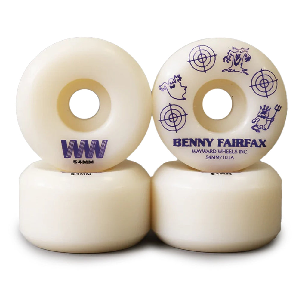 Wayward Wheels Benny Fairfax Funnel Cut Wheels - 54MM