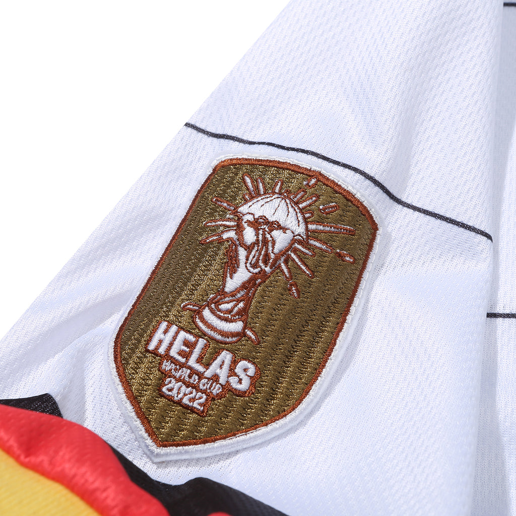 Helas Germany WC22 Football Jersey  - White
