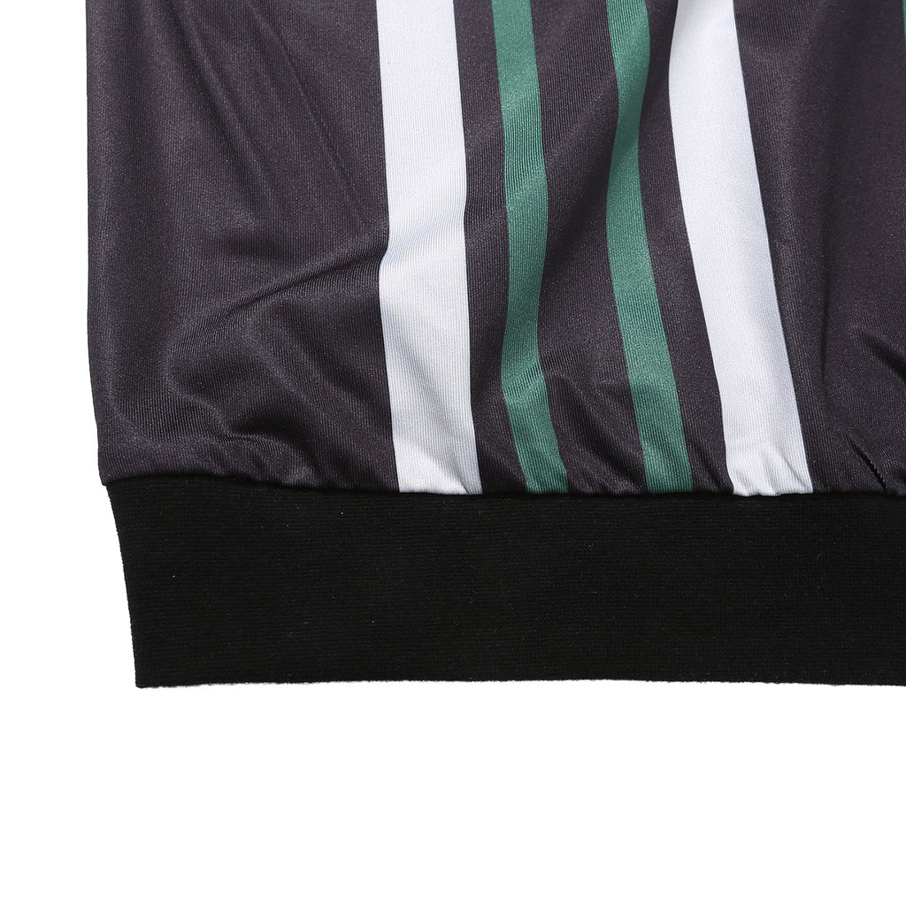 Helas Mafiosi Knit Polo Shirt - Black - waistband