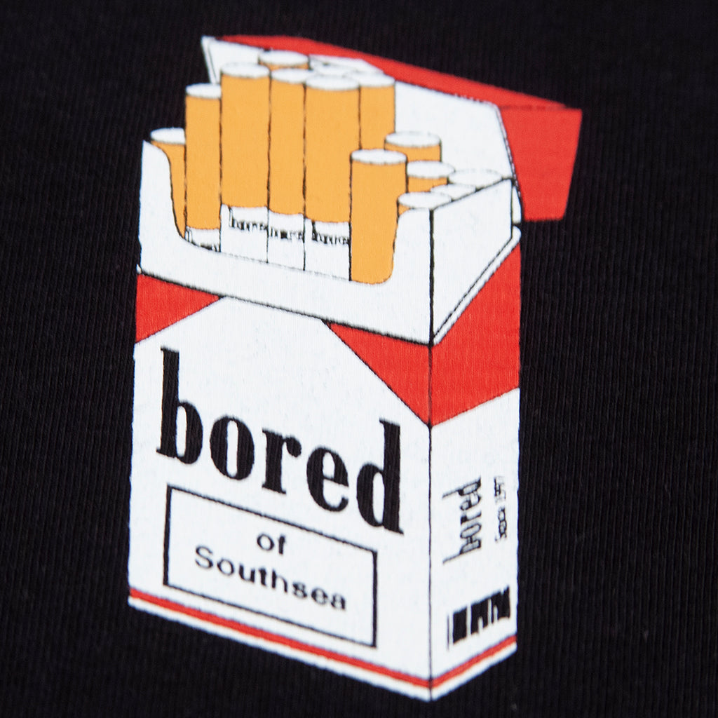 Bored of Southsea Marly T Shirt in Black - Print