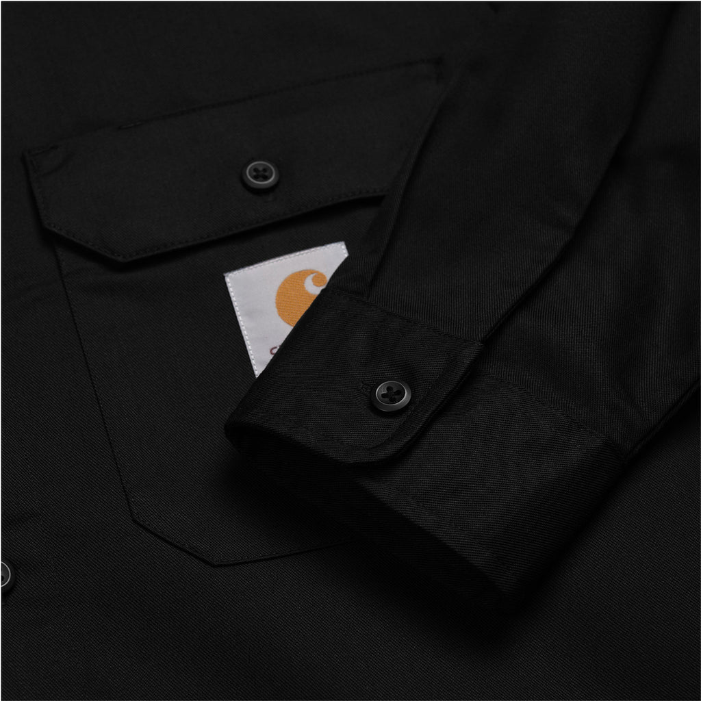 Carhartt WIP L/S Master Shirt - Black
