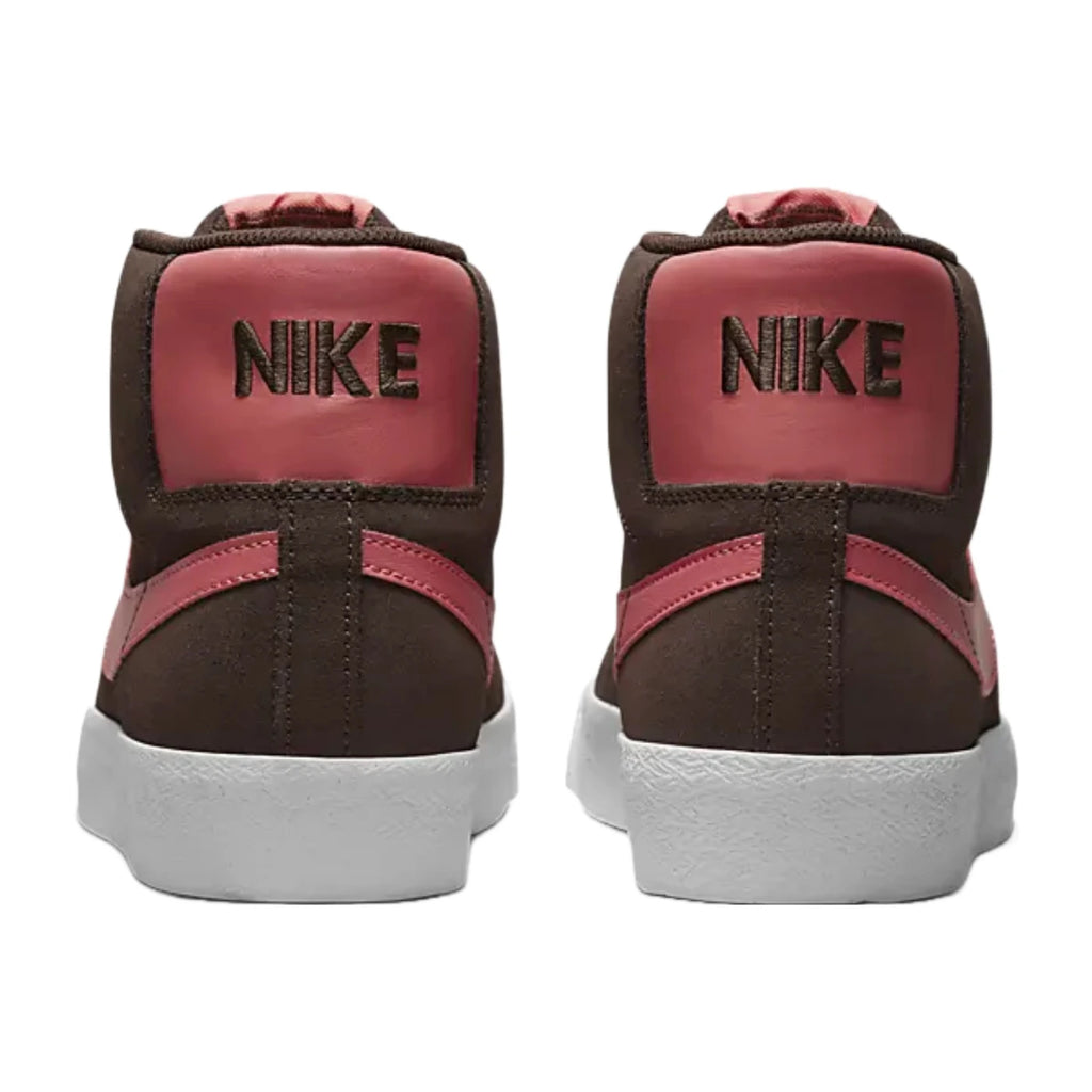 Nike SB Zoom Blazer Mid Shoes - Baroque Brown / Adobe Brown - White