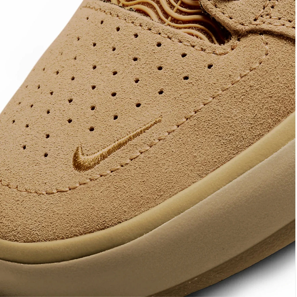 Nike SB Ishod Wair  Shoes - Flax / Wheat - Gum - Light Brown